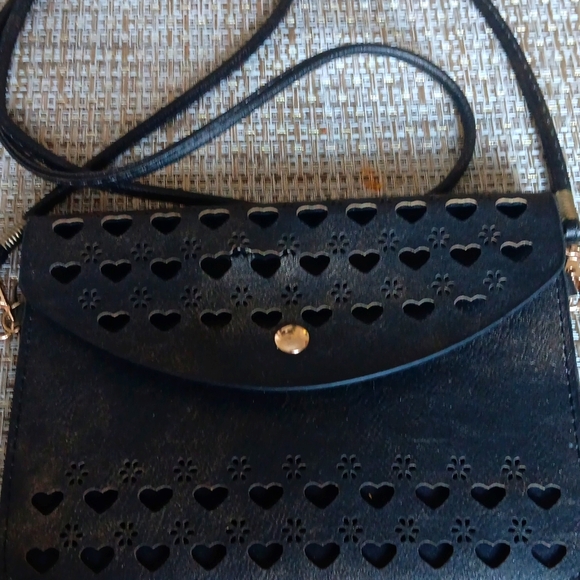 Source Unknown Handbags - Cross body mini bag,Black.